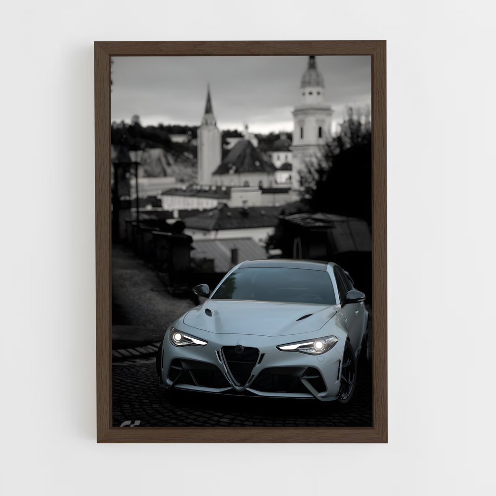 Poster Éclat de Cinquante – affiche Alfa Romeo (vue 5)